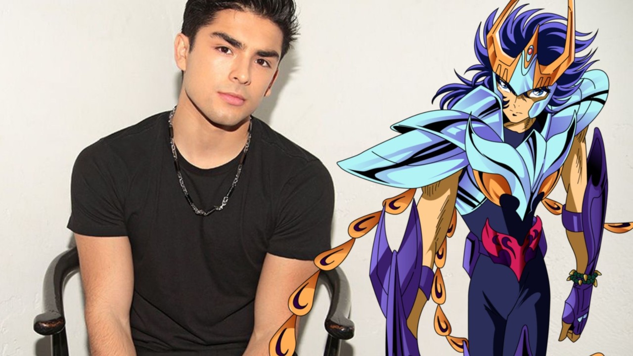 Diego Tinoco junto a Ikki de Fénix; Diego Tinoco, el mexicano que  interpretará a Ikki de Fénix en la película ‘Saint Seiya’