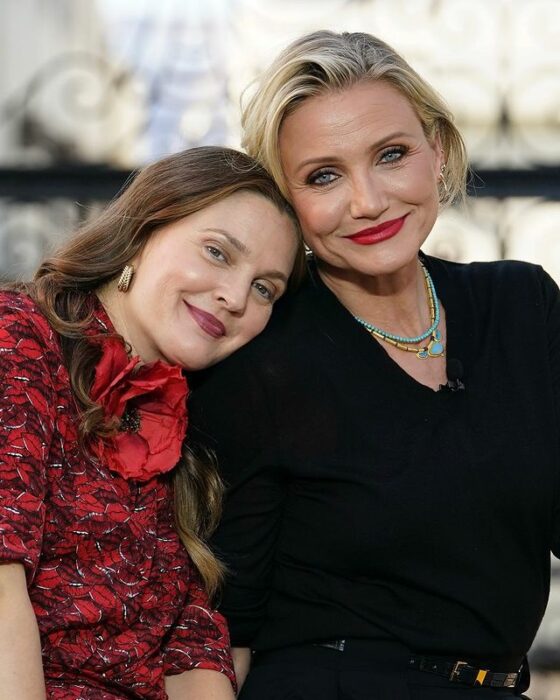 Drew Barrymore y cameron diaz juntas 