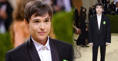 Elliot Page posa por primera vez en una alfombra roja; así fue el trans power en la Met Gala