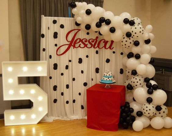 Cruella de Vil themed party ideas 