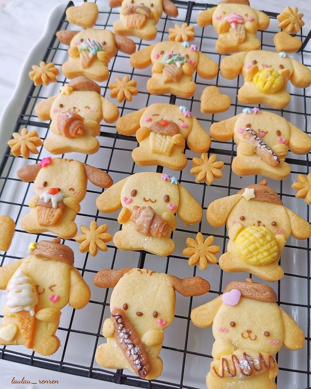 Galletas de mantequilla; Repostera japonesa crea postres tan 'kawaii' que no querrás comerlos