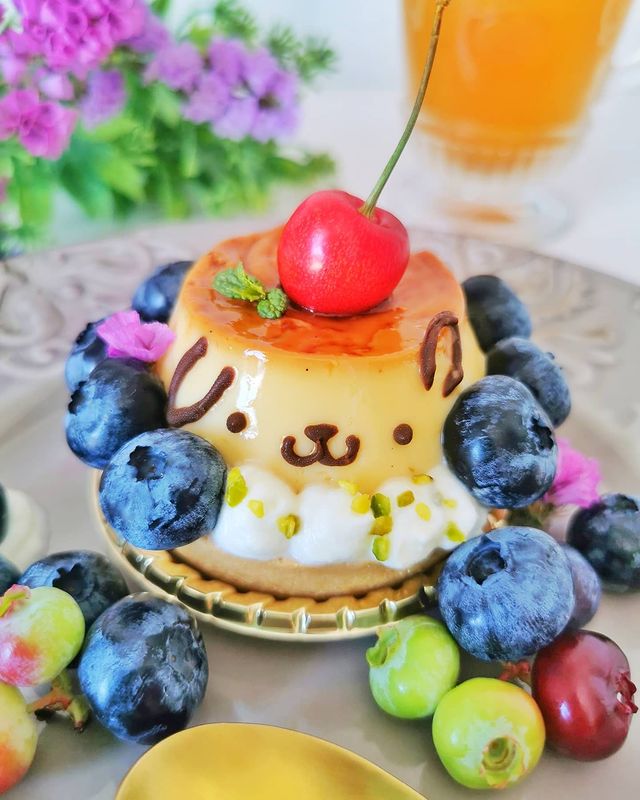 Flan; Repostera japonesa crea postres tan 'kawaii' que no querrás comerlos