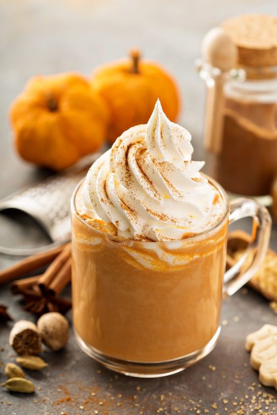 café con leche y calabaza; Pumpkin Spice Latte la receta del café con leche y calabaza que triunfa en Starbucks