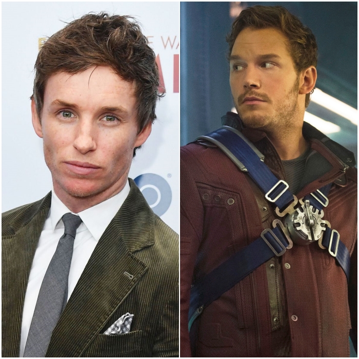 Eddie Redmayne como Star-Lord