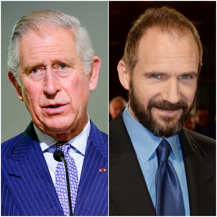 Prince Charles and Ralph Fiennes