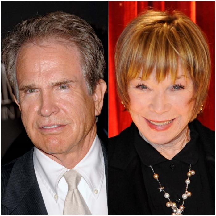 Warren Beatty y Shirley MacLaine