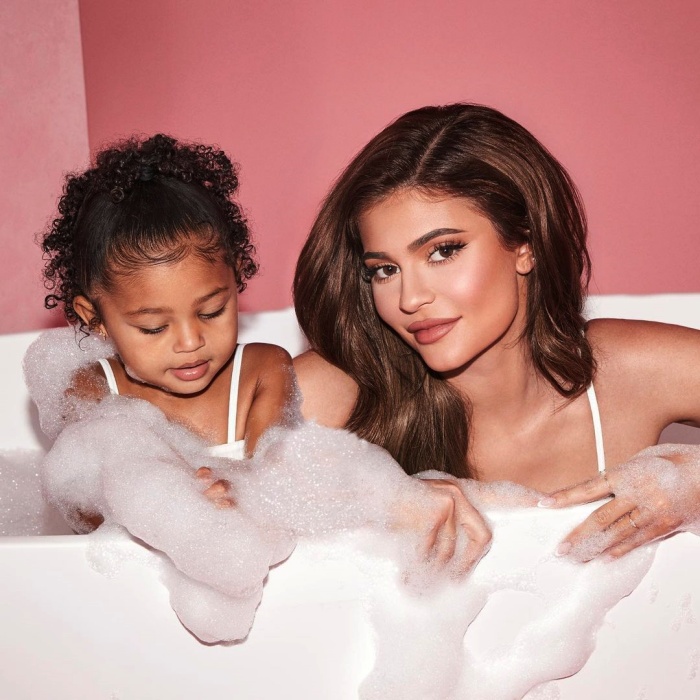 Kylie Jenner and Stormi Webber