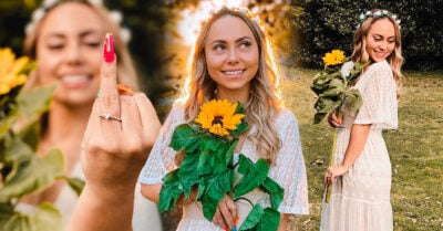 Maestra australiana canceló su boda, dejó a su prometido y decidió casarse consigo misma