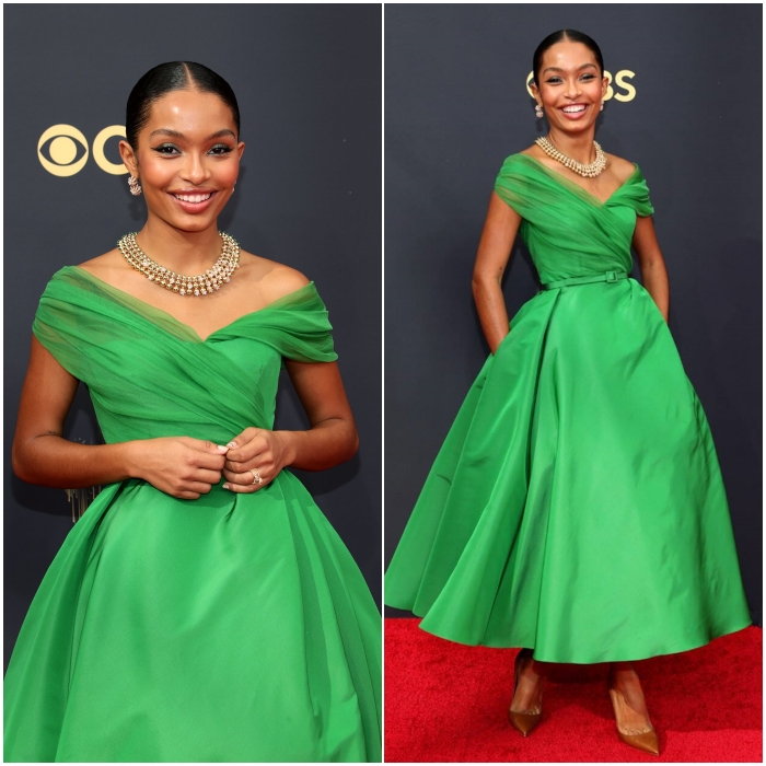 Yara Shahidi en Dior