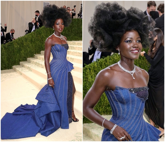 Lupita Nyong'o en Versace