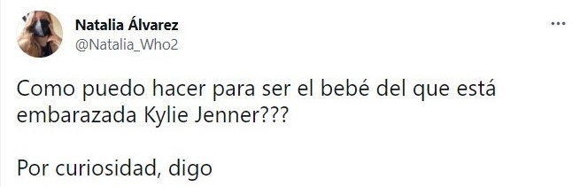 Tuit sobre Kylie Jenner y Travis Scott están en espera de su segundo bebé