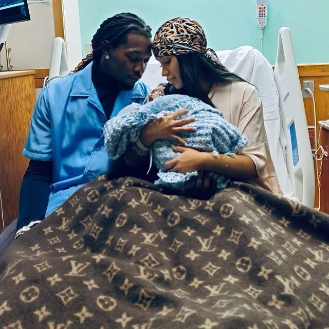 ¡Por fin! Cardi B y Offset dan la bienvenida a su segundo bebé