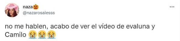 Tweet about Camilo and Evaluna announce that they will be parents in their new video clip 'Indigo'