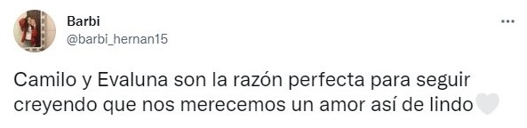 Tweet about Camilo and Evaluna announce that they will be parents in their new video clip 'Indigo'