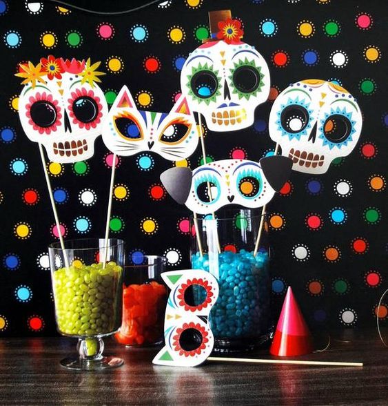 Ideas para fotos ;15 Chulísimas ideas para una boda en Día de muertos