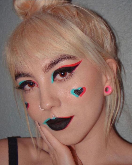 maquillaje TikTok ;15 Maquillajes para olvidarte del clásico disfraz brujita y llenarte de color