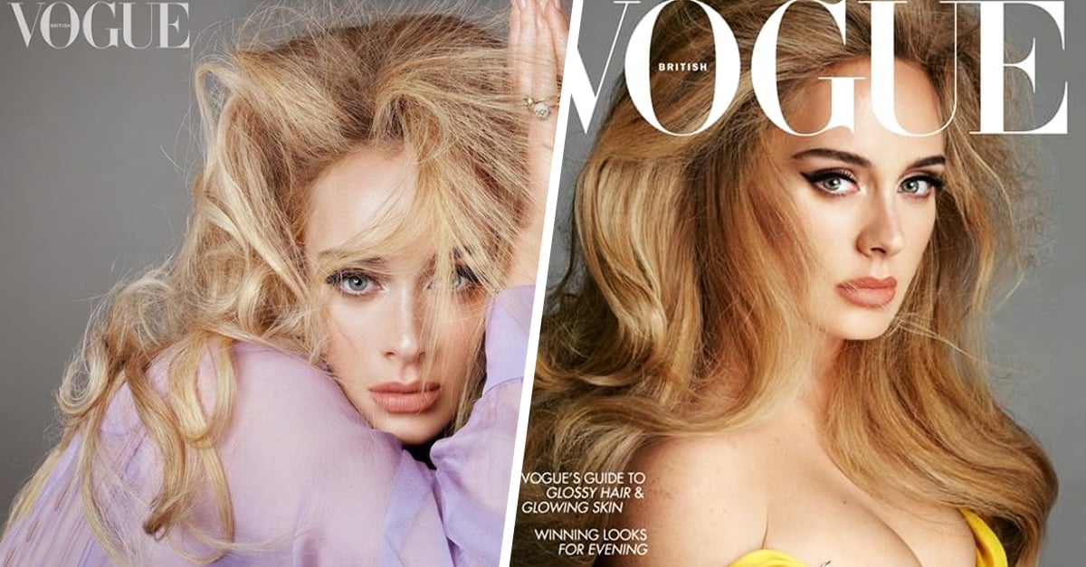 He is back! Adele is on the cover of Vogue to talk about her album, her ...