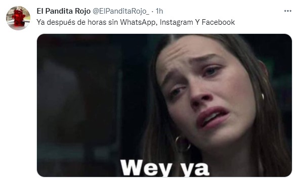 Memes sobre la caída de facebook