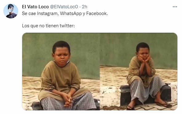 Memes sobre la caída de facebook