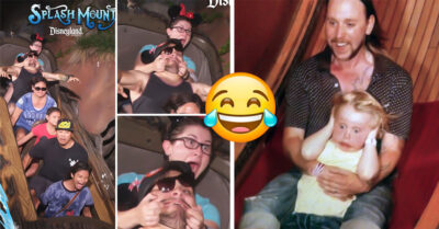 15 Divertidas imágenes que fueron tomadas en el momento justo en la montaña rusa