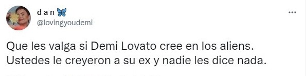 Tuit sobre Demi Lovato levanta polémica al decir que llamar 'aliens' a los extraterrestres es 'despectivo'