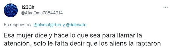 Tuit sobre Demi Lovato levanta polémica al decir que llamar 'aliens' a los extraterrestres es 'despectivo'