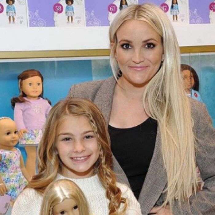 jamie leen spears junto a su hija