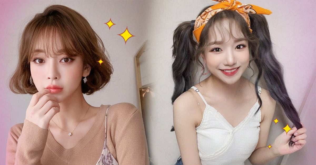 15 Korean-style fringes to reinvent your look and achieve that change before the end of the year