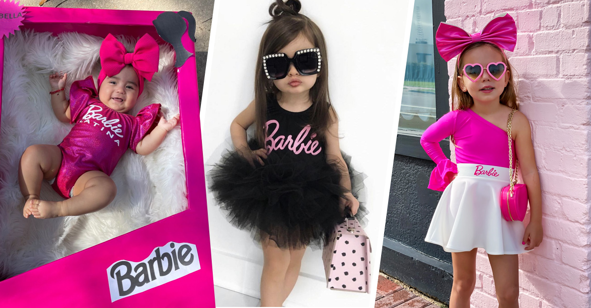 Hermoso set tutú Barbie para una pequeña en su cumpleaños