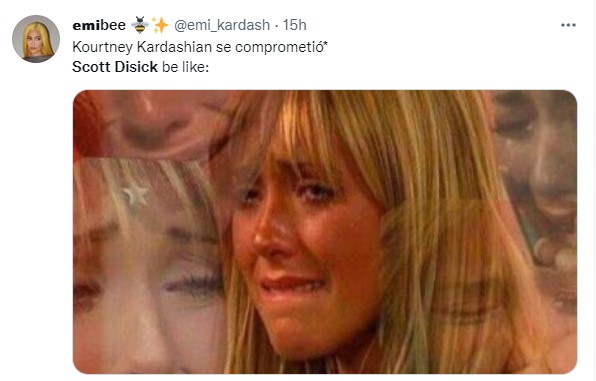 memes de la reacción de scot disick al compromiso de Kourtney