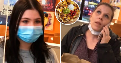 ¡Ya siéntese señora! Mujer llama a la policía porque el restaurante no tenía nachos