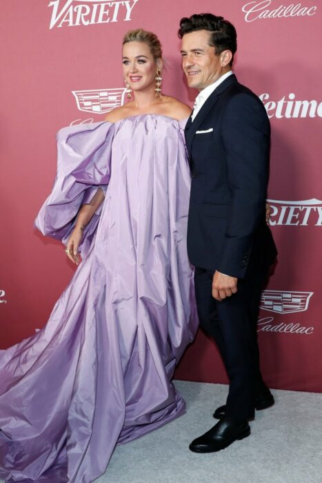 Katy Perry y Orlando Bloom en el evento variety