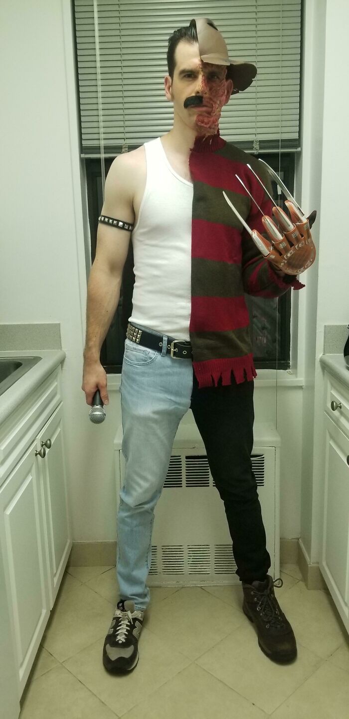 Freddie Krueger; 20 People Who Already Won Halloween With Their Costumes