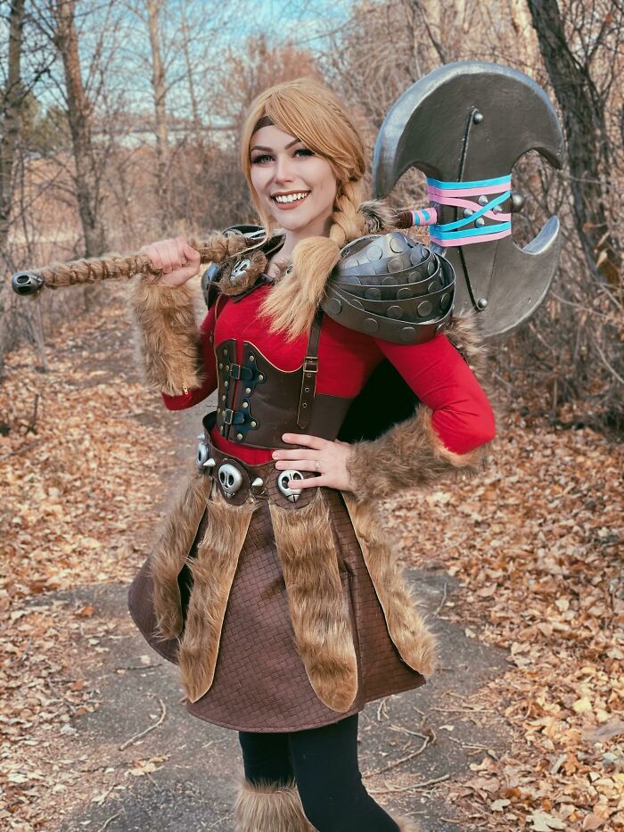 Viking; 20 People who have already won Halloween with their costumes