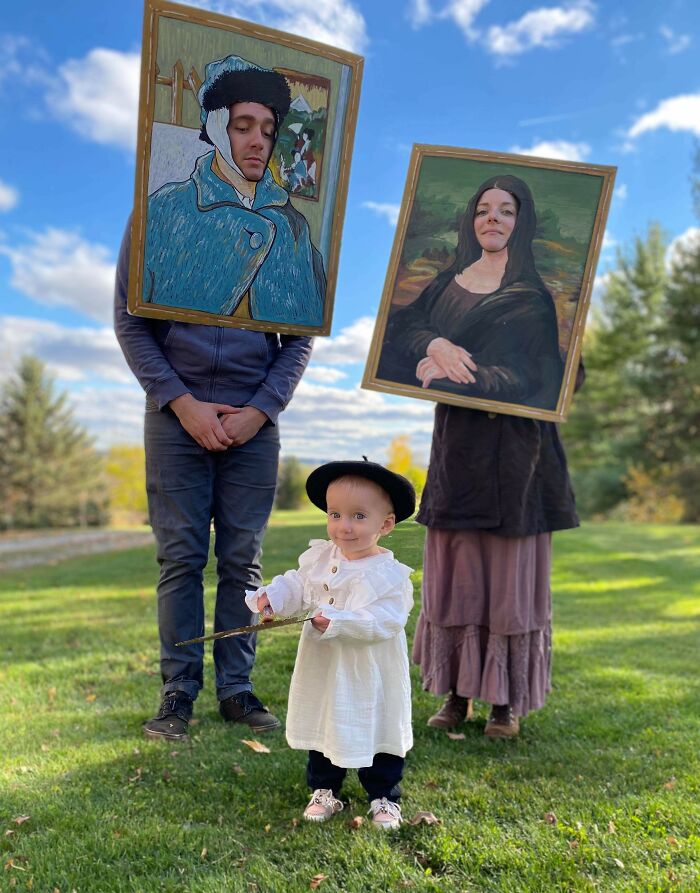 Paintings and painter; 20 People who have already won Halloween with their costumes