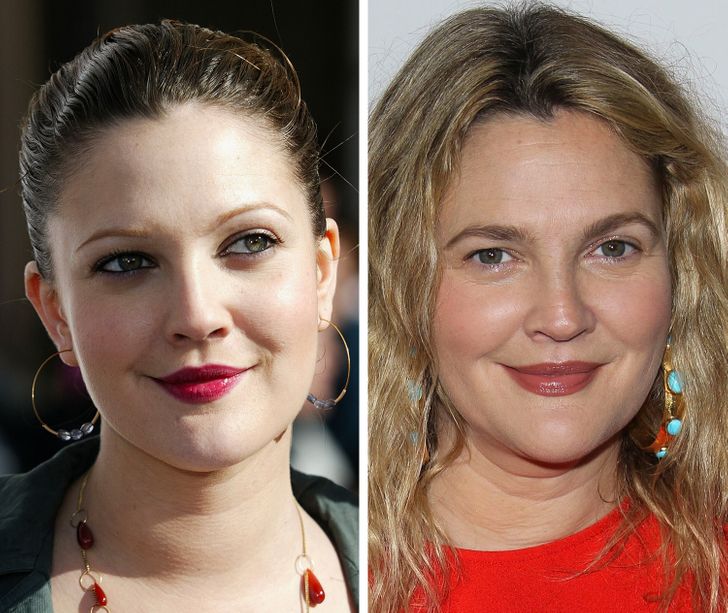 Drew Barrymore ;16 Pruebas de que las cejas son el marco de tu belleza