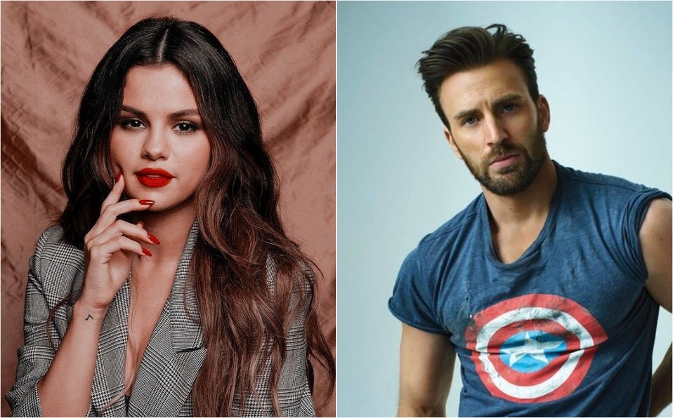 Selena Gomez y Chris Evans