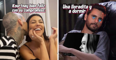 ¡No lo veíamos venir! Ya hay memes sobre la reacción de Scott Disick al compromiso de Kourtney y Travis