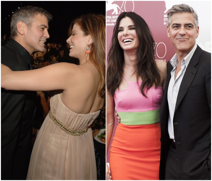 Sandra Bullock y George Clooney