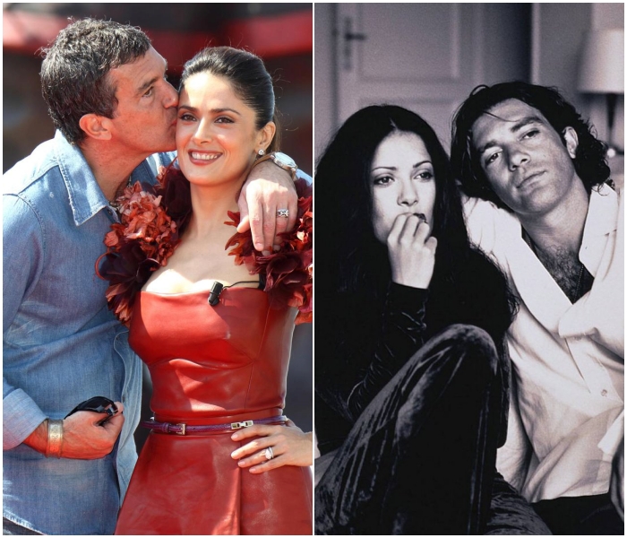 Antonio Banderas and Salma Hayek