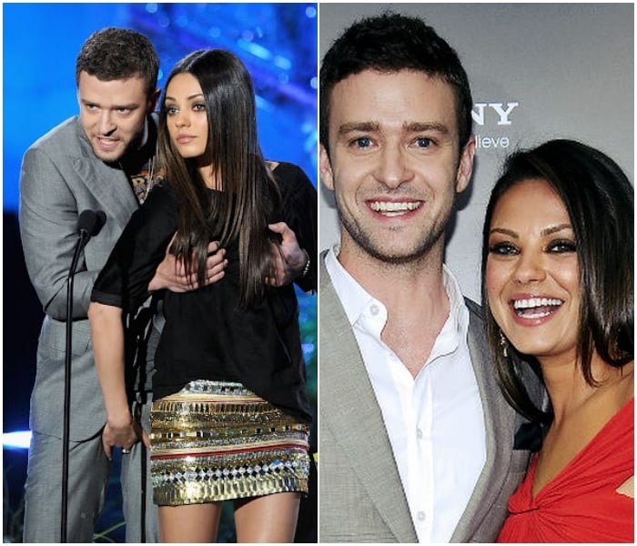 Justin Timberlake y Mila Kunis