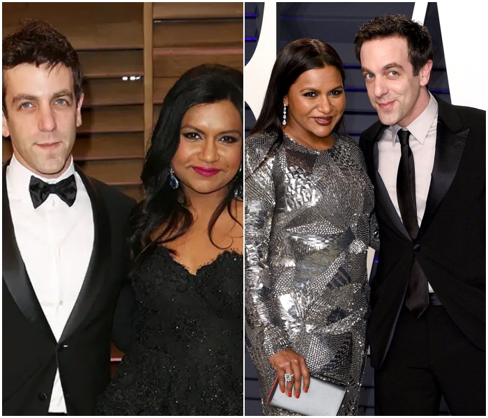 BJ Novak and Mindy Kaling