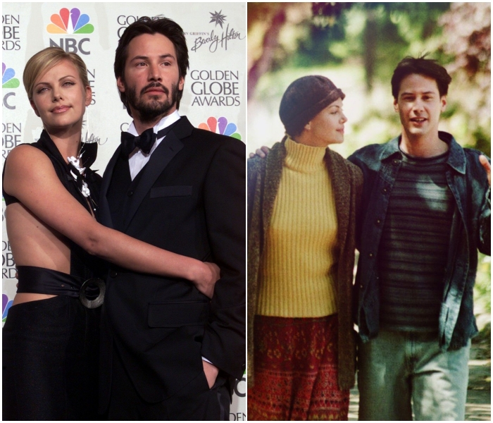 Charlize Theron y Keanu Reeves