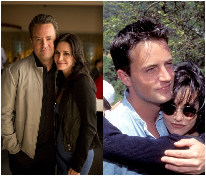 Courteney Cox y Matthew Perry