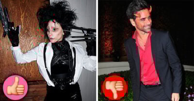 12 Famosos con increíbles disfraces de Halloween y otros 10 que no le echaron muchas ganas