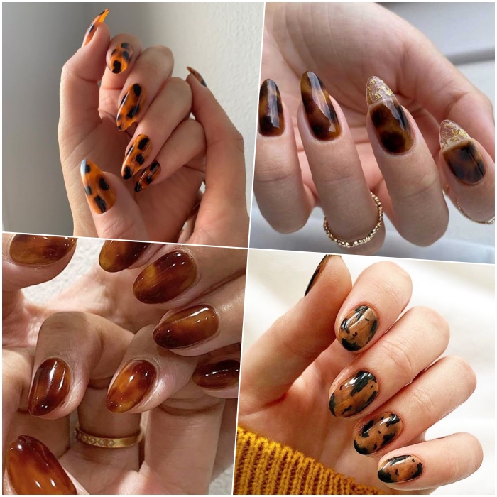 Tortoiseshell nails