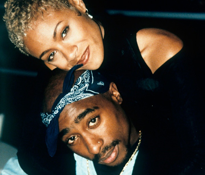 Jada Pinkett-Smith y Tupac Shakur