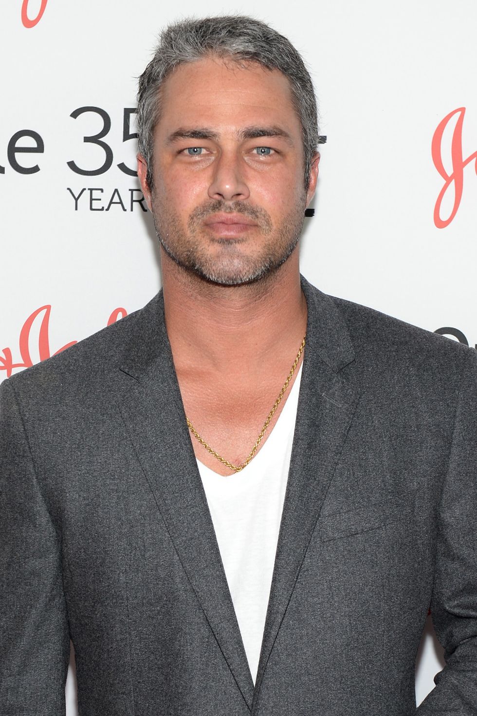 Taylor Kinney; 17 Celebrities Who Look Like Gray Hair