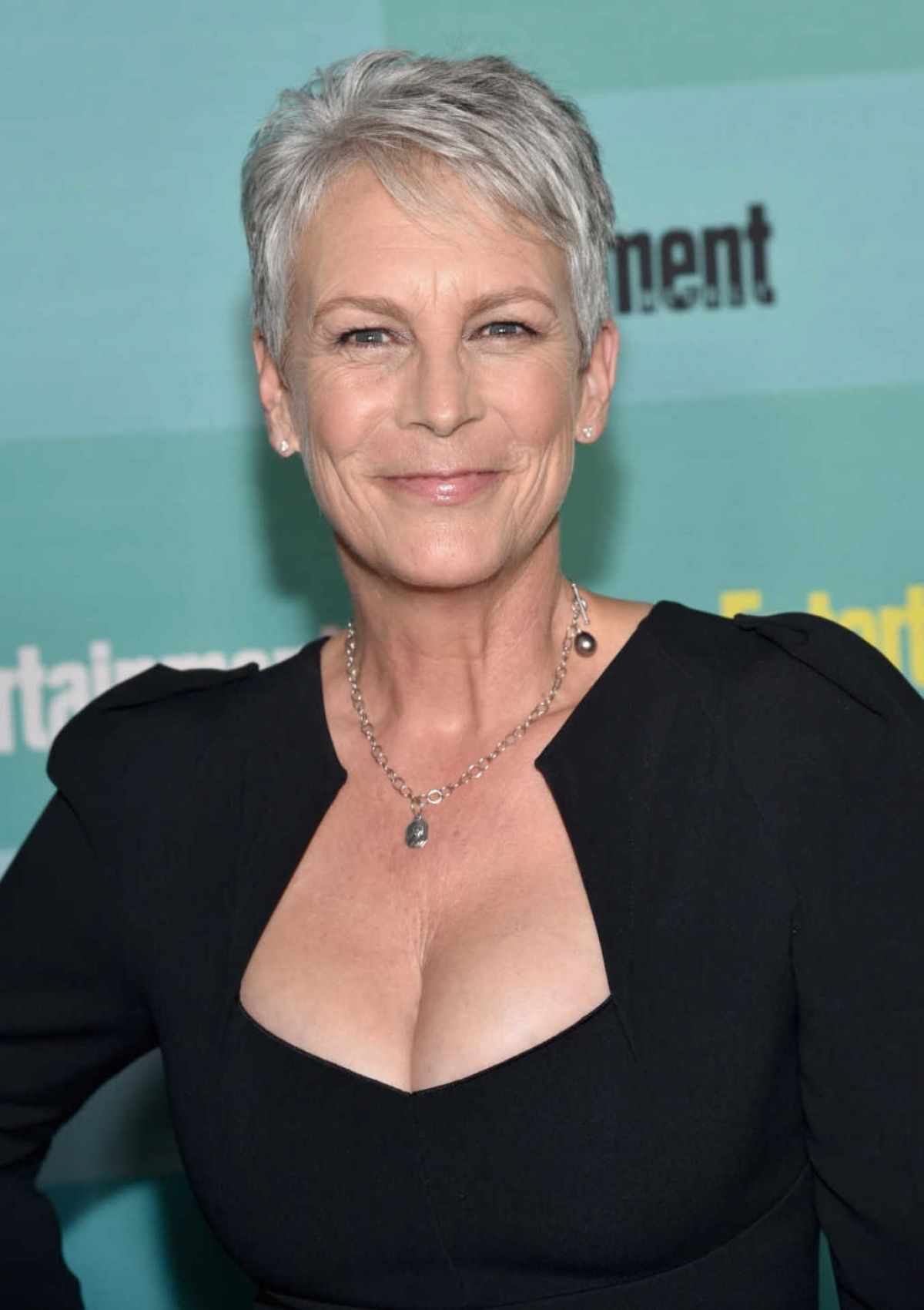 Jamie Lee Curtis; 17 Celebrities Who Look Like Gray Hair