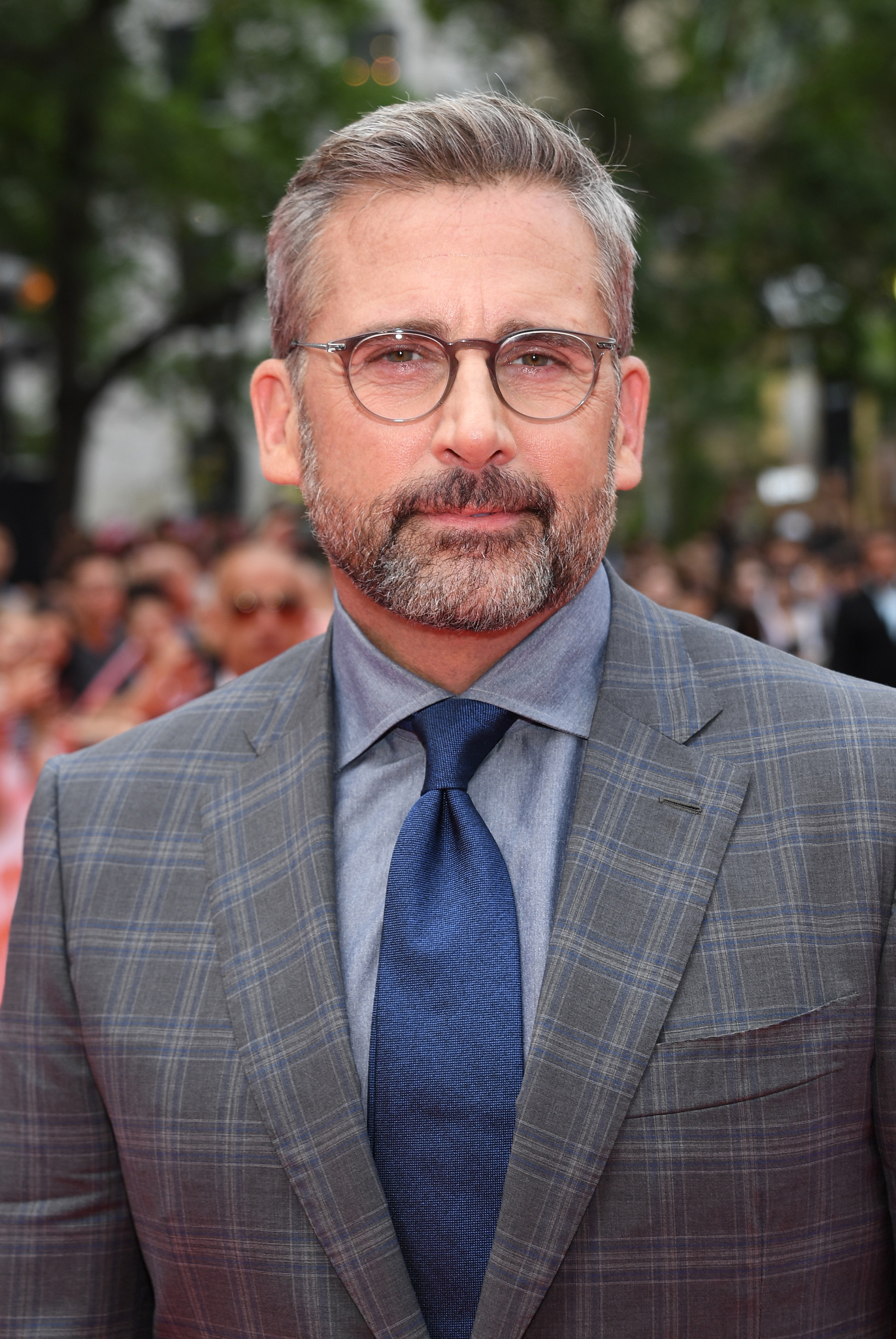 Steve Carrell ;17 Famosos a los que las canas les sientan de maravilla